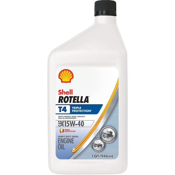 Rotella 15W40 Quart Triple Protection Motor Oil 550049483 - main